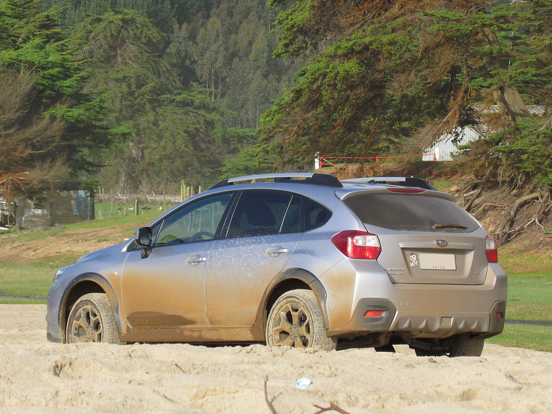 Subaru Crosstrek off roading