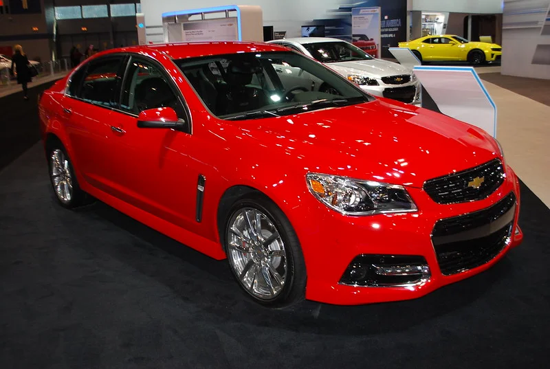 Red Chevrolet SS