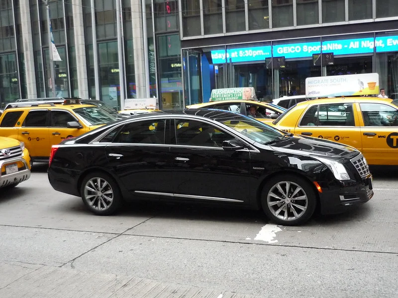 Black Cadillac XTS