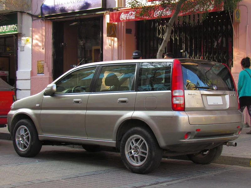 Honda HR-V on a city street