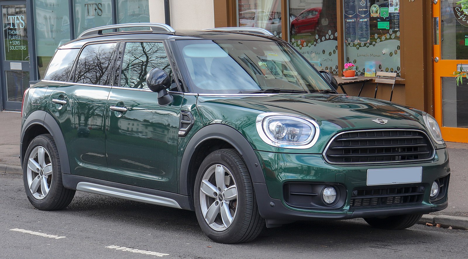 MINI Countryman on a street