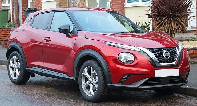 Red Nissan Juke