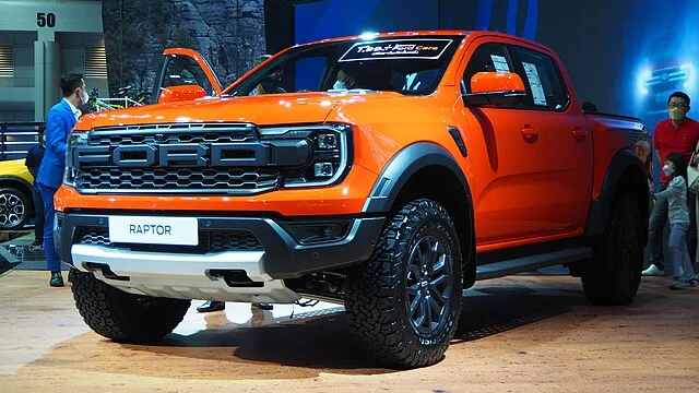 Orange Ford Ranger