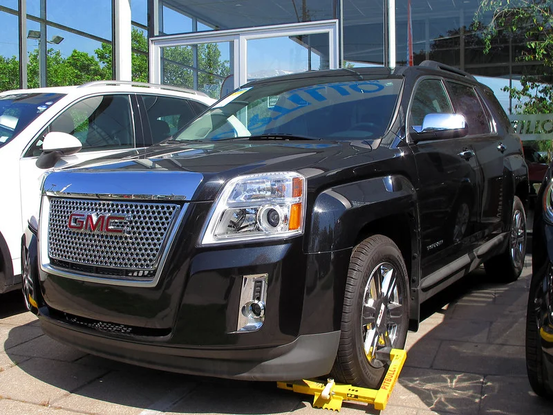 Black 2016 GMC Terrain