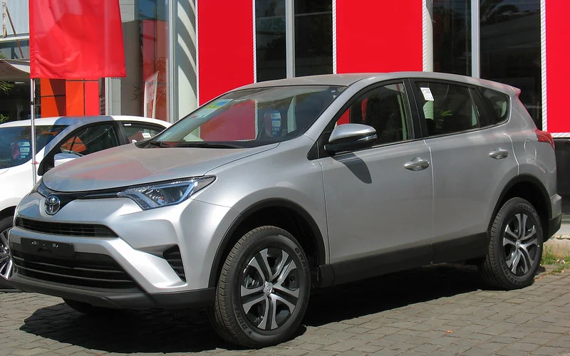 silver Toyota RAV4