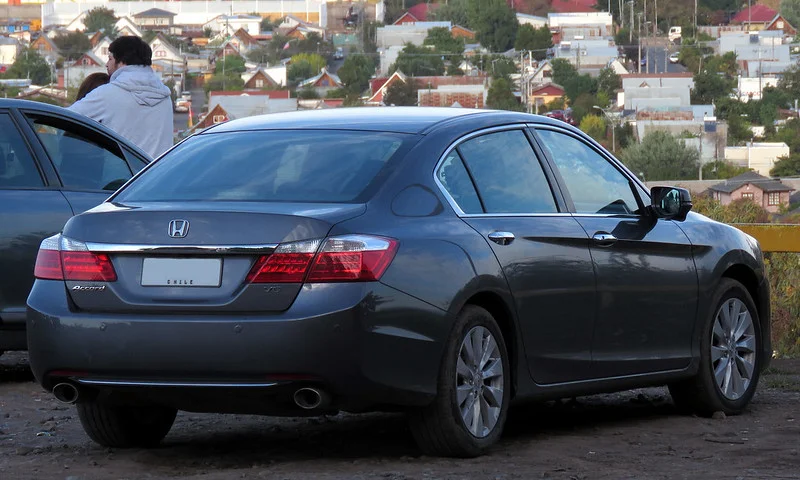 Black 2015 Honda Accord