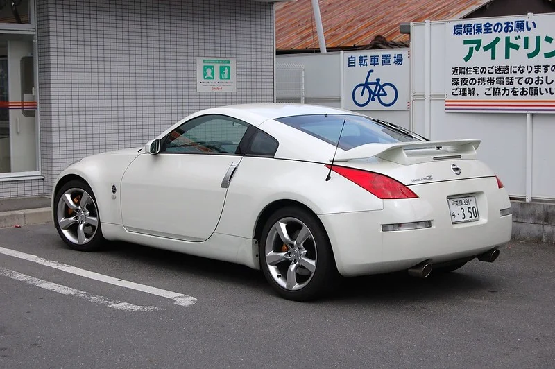 White Nissan