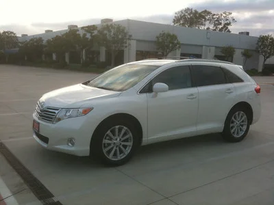 White Toyota Venza