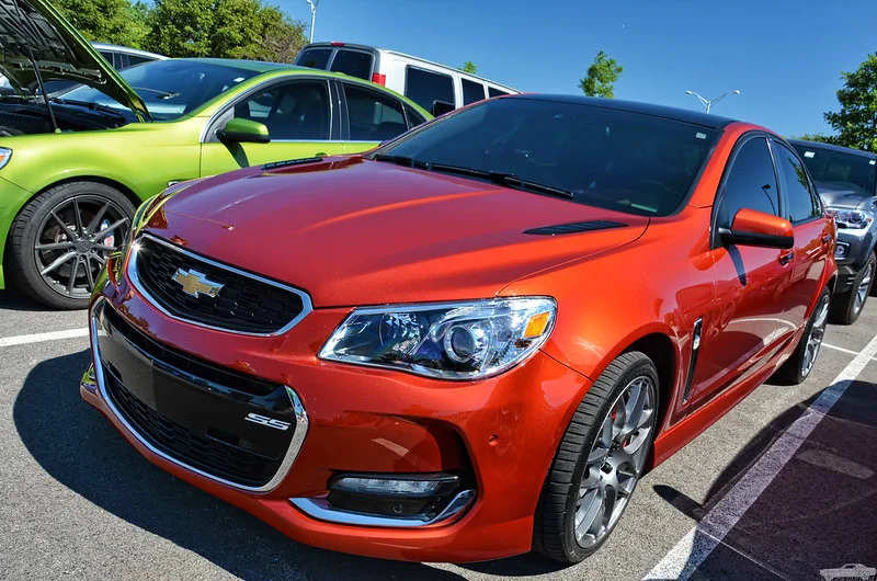 Red Chevrolet SS