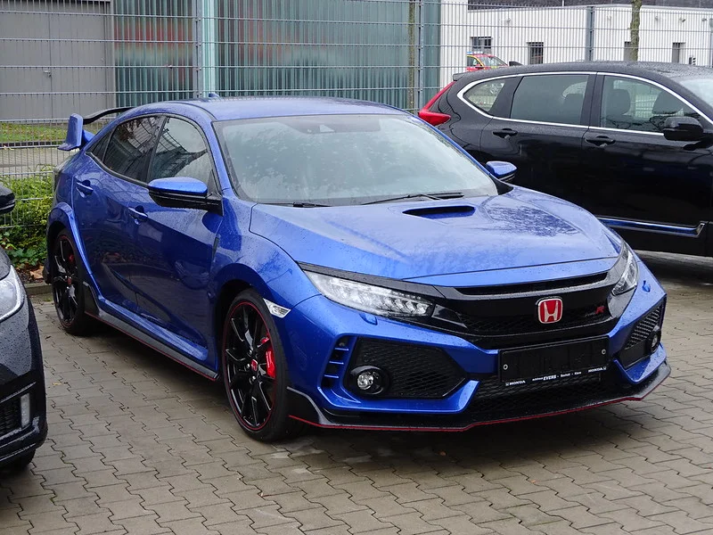 Blue 2019 Honda Civic