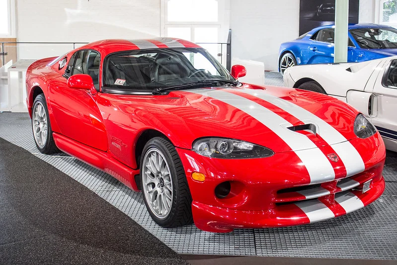 Red Dodge Viper