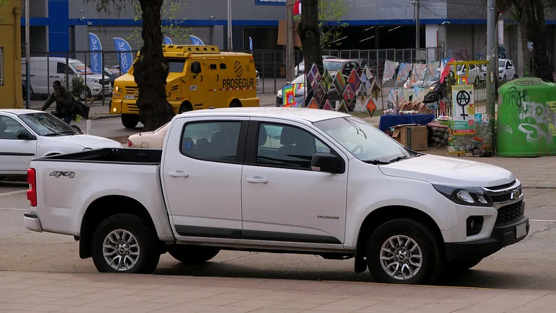 White 2021 Chevy Colorado