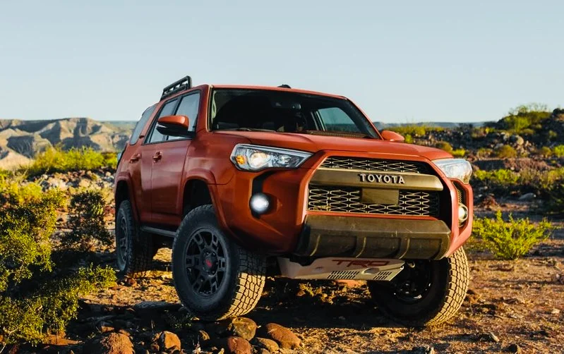 Orange Toyota 4Runner