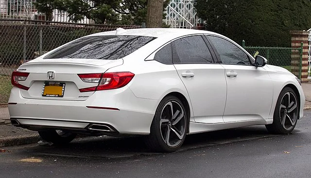 White 2018 Honda Accord