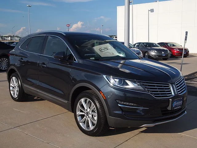 Lincoln MKC in a car lot