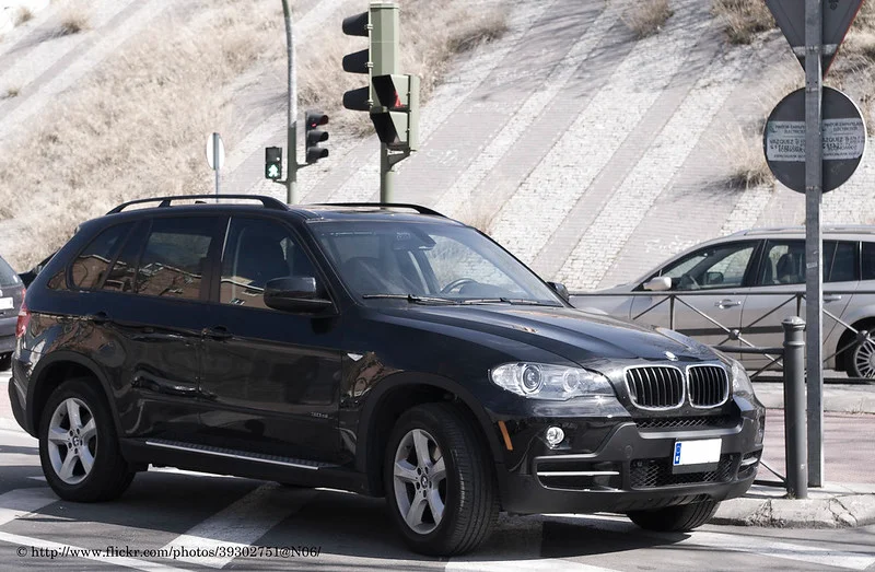 Black BMW X5