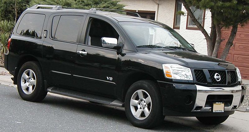 black nissan armada