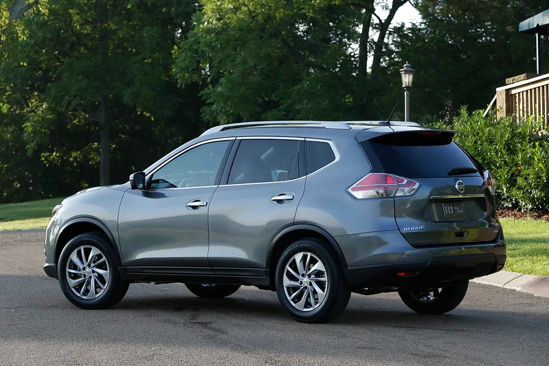 Silver Nissan Rogue Sport