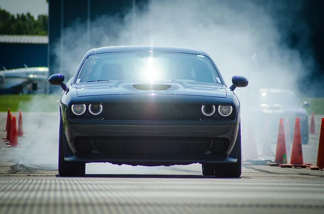 Black Dodge Challenger