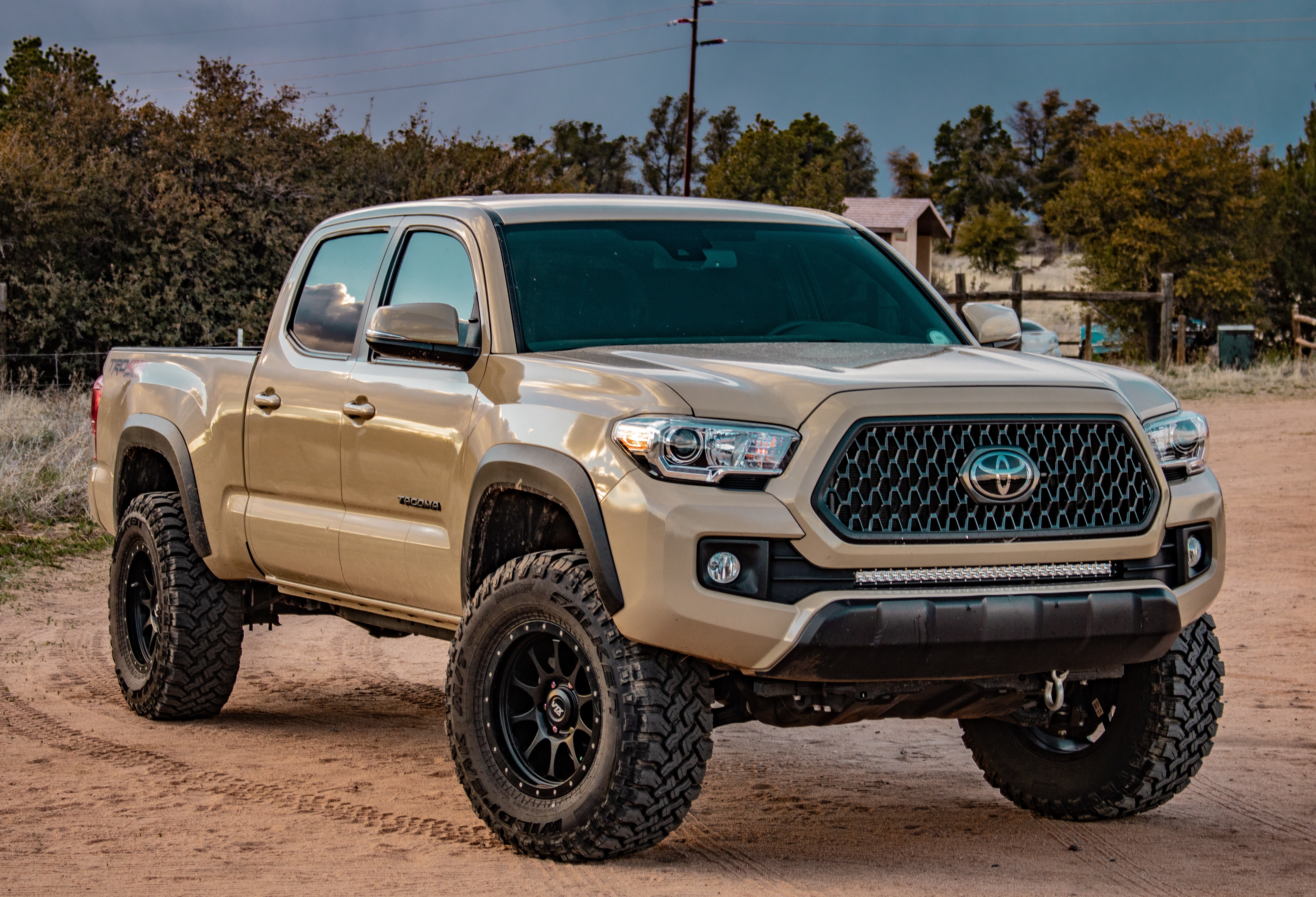 beige toyota tacoma