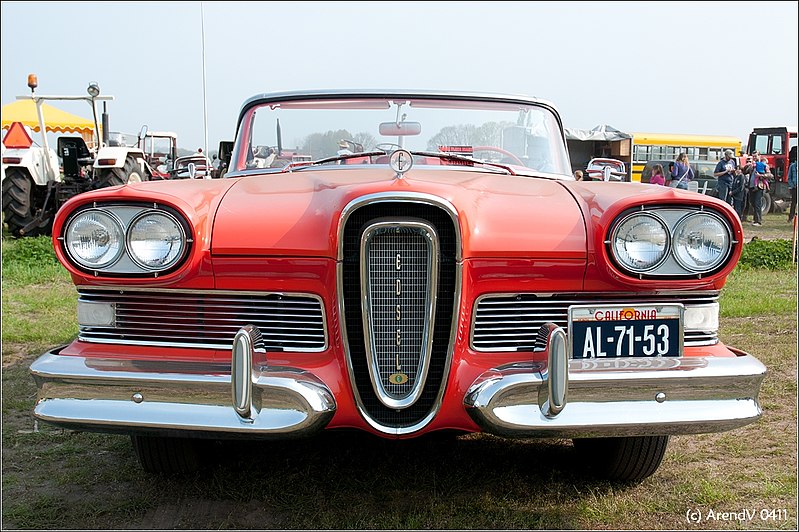 red ford edsel