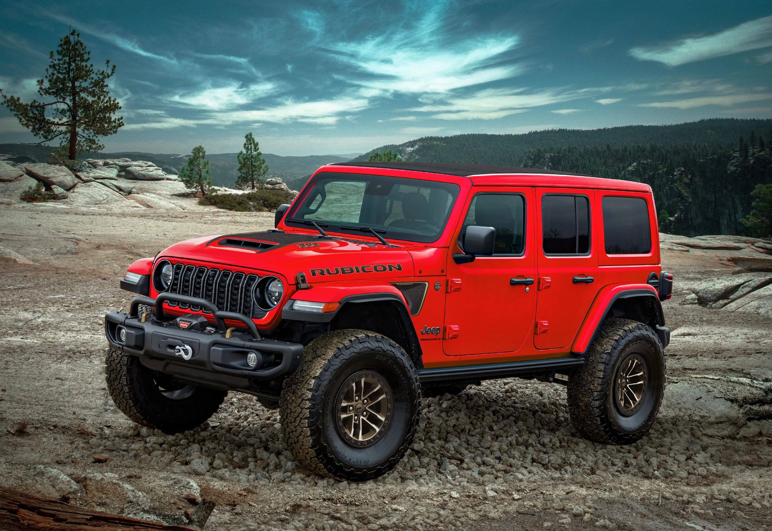 red 2024 jeep wrangler