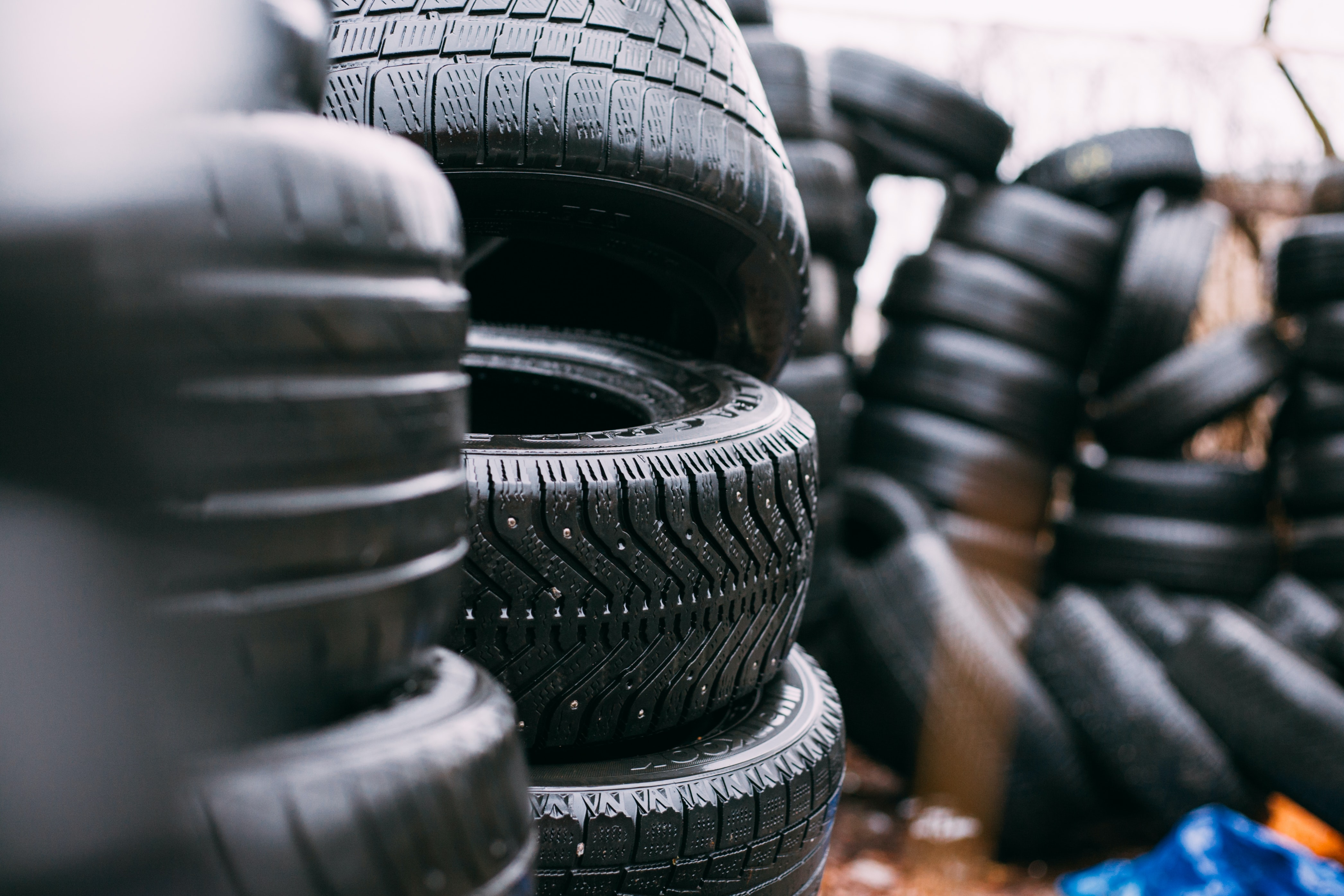 stack of tires