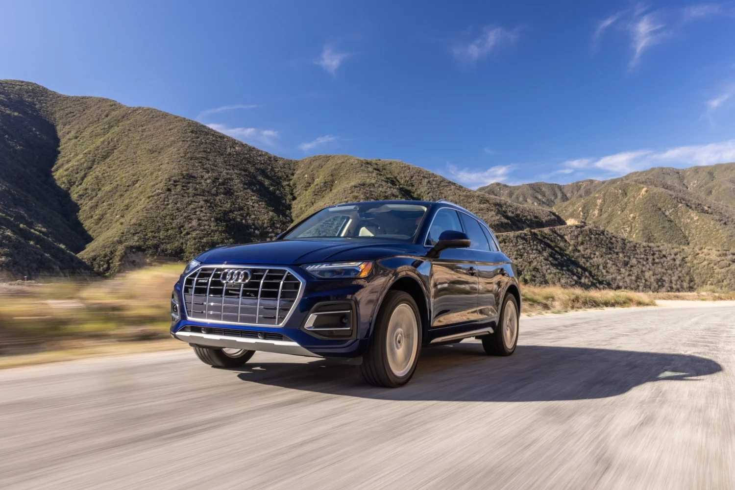 navy blue 2021 Audi Q5