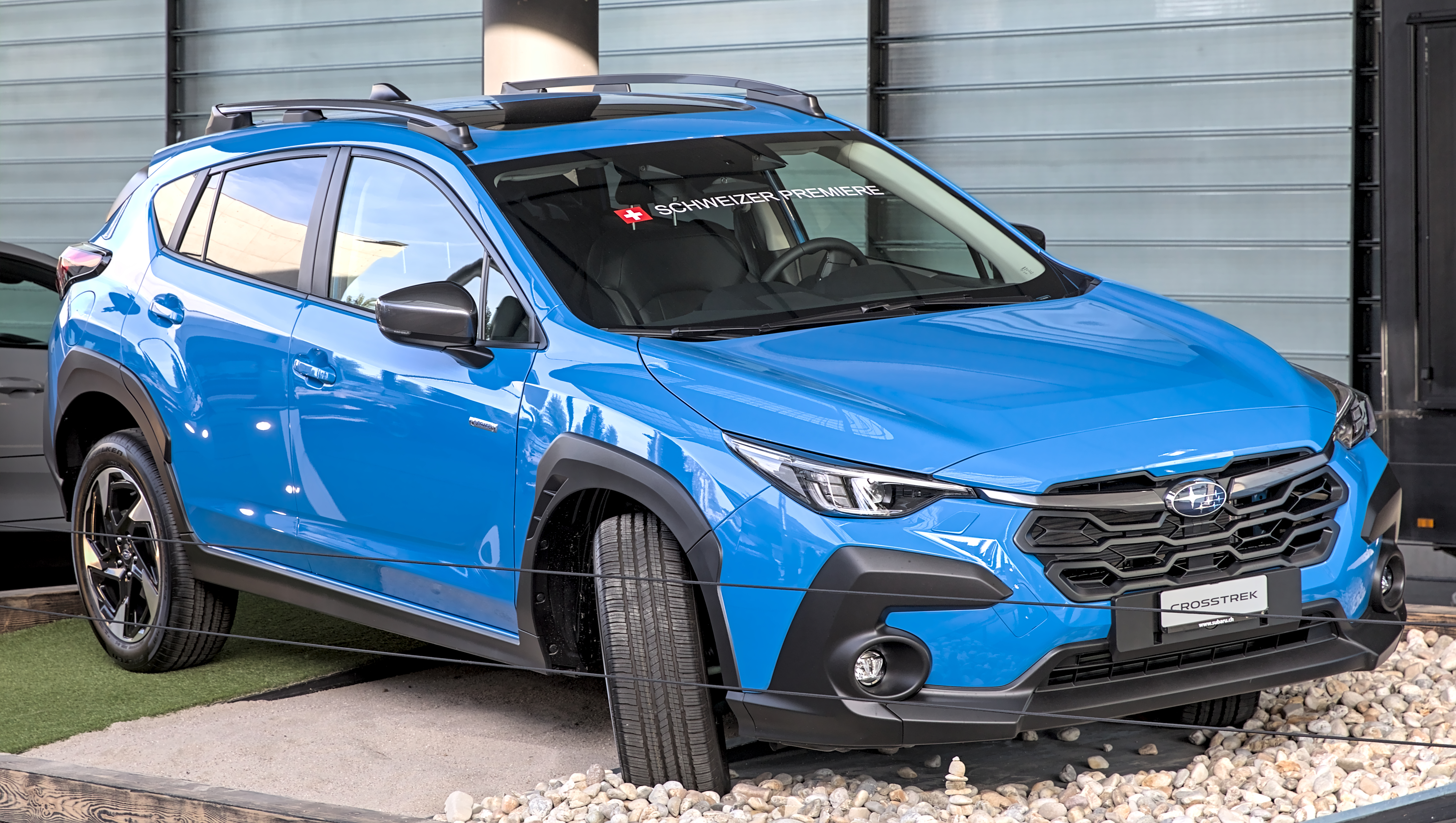 Blue Subaru Crosstrek