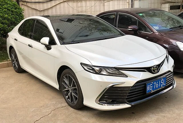 White 2022 Toyota Camry