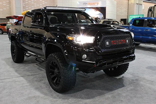 Black Toyota Tacoma