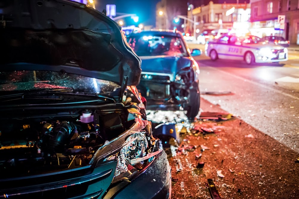 Photo of a damanged vehicle that has been in a collision